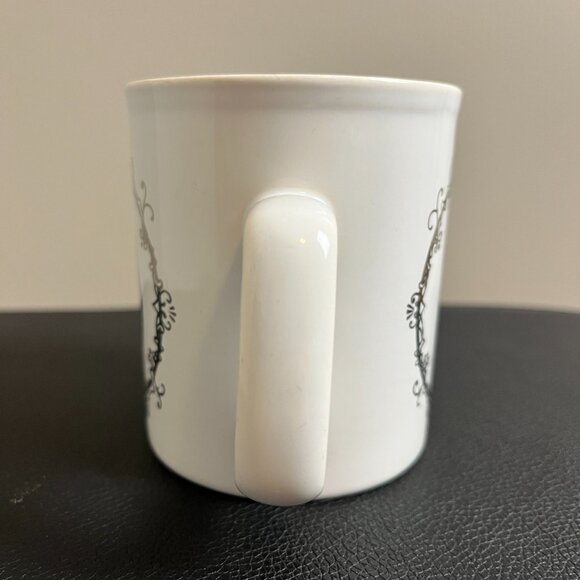 Kilncraft Queen Elizabeth Coffee Cup White And Silver Colour - Picture 2 of 6